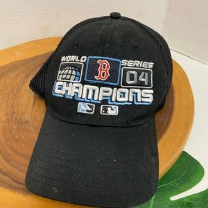 Boston World Series 2004 Champion Baseball Cap A Flex OSFA